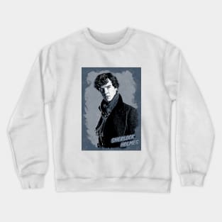 Sherlock Holmes Poster Art Crewneck Sweatshirt